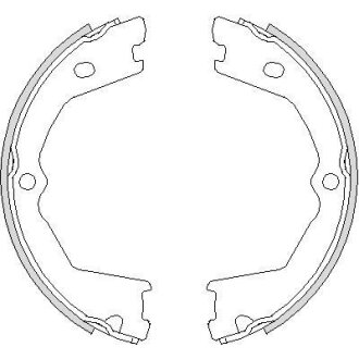 Гальмівні колодки ручного гальма ROADHOUSE 473300