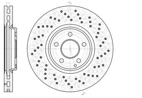 Гальмівний диск ROADHOUSE 61123.10 (фото 1)
