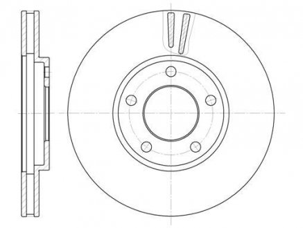 Тормозной диск ROADHOUSE 6419.10 (фото 1)