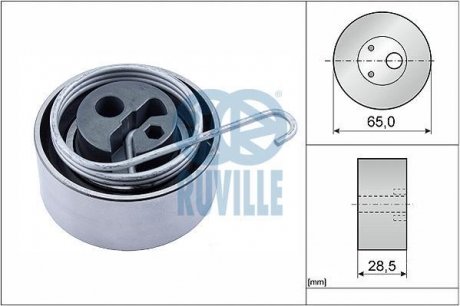 Ролик натяж. ГРМ, 1.7DTI, 01- RUVILLE 55344