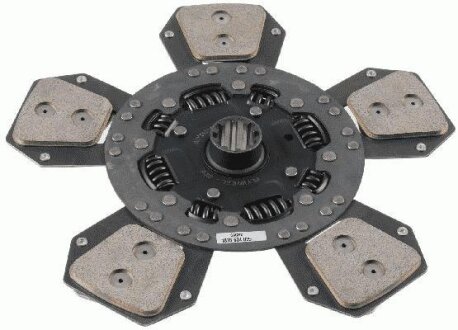 Диск зчеплення (295мм) CASE IH 500, 600, 700, 800, HIEBLE 500, 600, 700 SACHS 1878634035