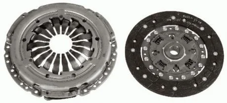 Комплект зчеплення (215мм) ABARTH 500 / 595 / 695, 500C / 595C / 695C, PUNTO, PUNTO EVO, ALFA ROMEO GIULIETTA, GIULIETTA/HATCHBACK, MITO, FIAT BRAVO II, PUNTO, LANCIA DELTA III 1.4 10.07- SACHS 3000950749 (фото 1)