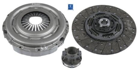 Комплект зчеплення (362мм, якість OE\OEN) DAF LF 45 05.06- SACHS 3400700398 (фото 1)