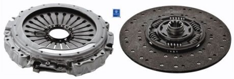 Комплект зчеплення (430мм, нов) MAN LION´S COACH, NEOPLAN CITYLINER II, STARLINER, TOURLINER I, TRENDLINER 01.00- SACHS 3400700511