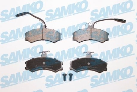 Тормозные колодки, дисковый тормоз (набор) SAMKO 5SP012