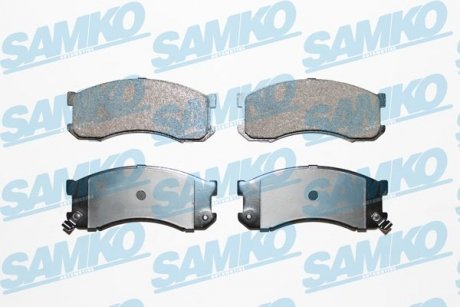 Тормозные колодки, дисковый тормоз (набор) SAMKO 5SP041
