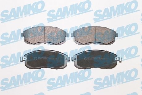 Тормозные колодки, дисковый тормоз (набор) SAMKO 5SP090