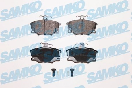 Тормозные колодки, дисковый тормоз (набор) SAMKO 5SP094 (фото 1)