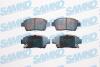 Тормозные колодки, дисковый тормоз (набор) SAMKO 5SP1003 (фото 1)