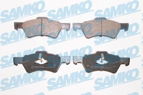 Тормозные колодки, дисковый тормоз (набор) SAMKO 5SP1006