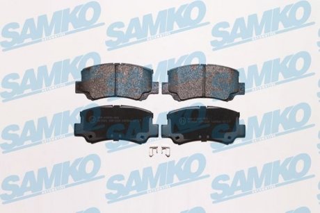 Тормозные колодки, дисковый тормоз (набор) SAMKO 5SP1028