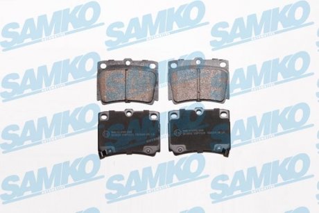 Тормозные колодки, дисковый тормоз (набор) SAMKO 5SP1029 (фото 1)