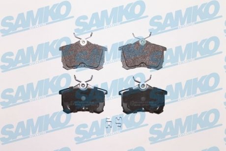 Тормозные колодки, дисковый тормоз (набор) SAMKO 5SP1037