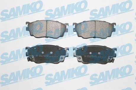 Тормозные колодки, дисковый тормоз (набор) SAMKO 5SP1046