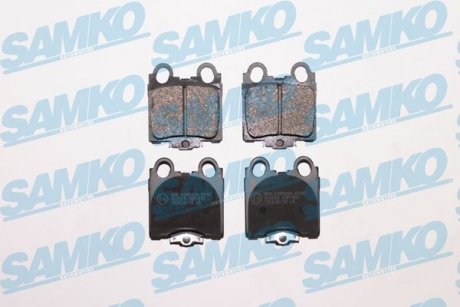 Тормозные колодки, дисковый тормоз (набор) SAMKO 5SP1051