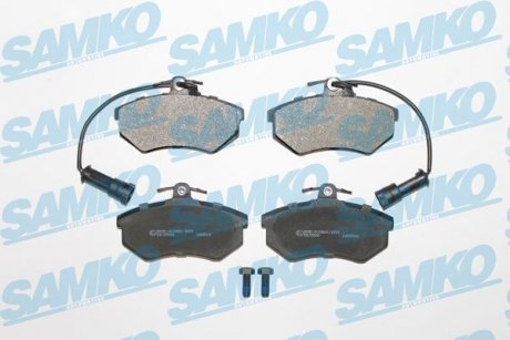Тормозные колодки, дисковый тормоз (набор) SAMKO 5SP1137