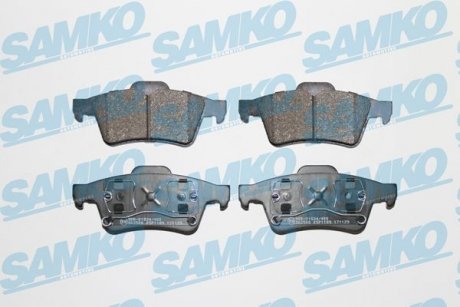 Тормозные колодки, дисковый тормоз (набор) SAMKO 5SP1189 (фото 1)
