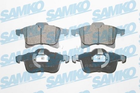 Тормозные колодки, дисковый тормоз (набор) SAMKO 5SP1197 (фото 1)