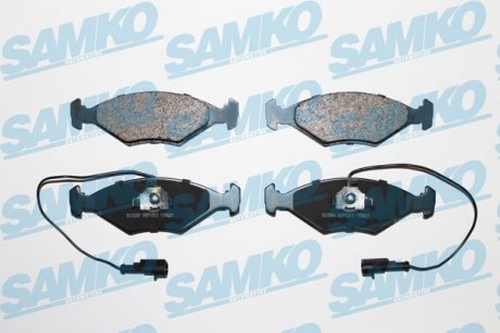 Тормозные колодки, дисковый тормоз (набор) SAMKO 5SP1203