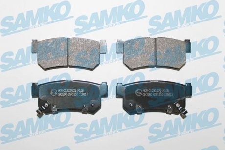 Тормозные колодки, дисковый тормоз (набор) SAMKO 5SP1210