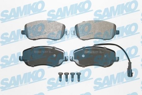 Тормозные колодки, дисковый тормоз (набор) SAMKO 5SP1217