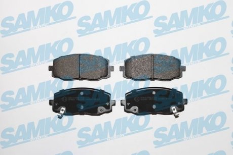 Гальмівні колодки, дискове гальмо (набір) SAMKO 5SP1220