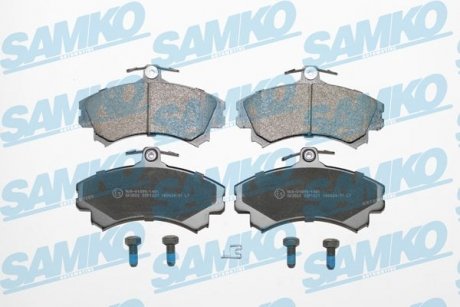 Тормозные колодки, дисковый тормоз (набор) SAMKO 5SP1221