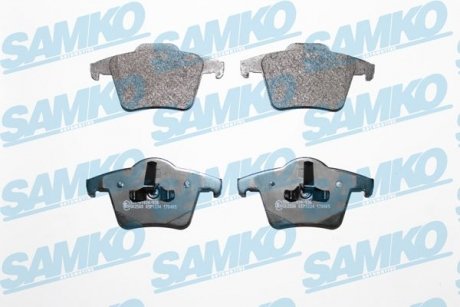 Тормозные колодки, дисковый тормоз (набор) SAMKO 5SP1234 (фото 1)