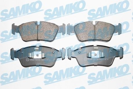 Тормозные колодки, дисковый тормоз (набор) SAMKO 5SP1250 (фото 1)