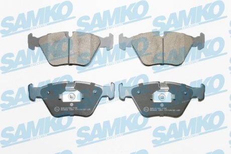 Тормозные колодки, дисковый тормоз (набор) SAMKO 5SP1251