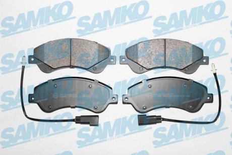Тормозные колодки, дисковый тормоз (набор) SAMKO 5SP1259
