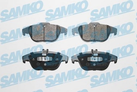 Тормозные колодки, дисковый тормоз (набор) SAMKO 5SP1274 (фото 1)