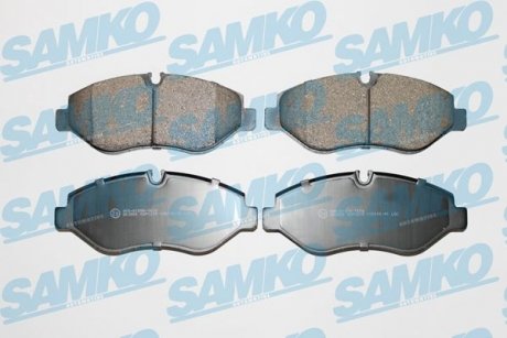 Тормозные колодки, дисковый тормоз (набор) SAMKO 5SP1275 (фото 1)