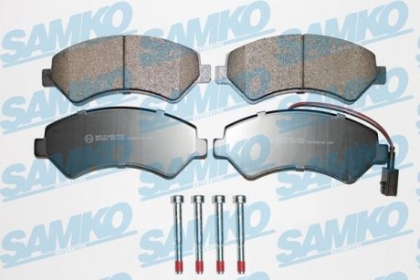 Тормозные колодки передние (1.7t) 06- SAMKO 5SP1288