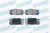 Тормозные колодки, дисковый тормоз (набор) SAMKO 5SP1290 (фото 1)