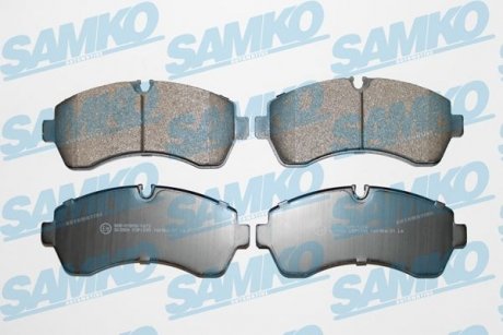 Тормозные колодки, дисковый тормоз (набор) SAMKO 5SP1295