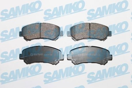 Тормозные колодки, дисковый тормоз (набор) SAMKO 5SP1314 (фото 1)