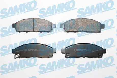 Тормозные колодки, дисковый тормоз (набор) SAMKO 5SP1319 (фото 1)