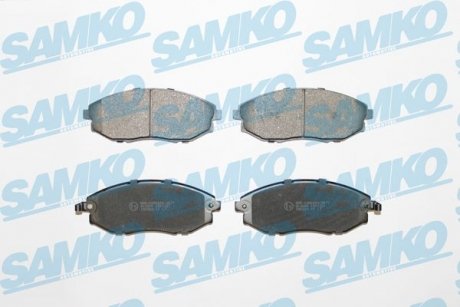 Тормозные колодки, дисковый тормоз (набор) SAMKO 5SP1321 (фото 1)