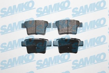 Тормозные колодки, дисковый тормоз (набор) SAMKO 5SP1326 (фото 1)