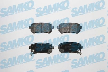 Тормозные колодки, дисковый тормоз (набор) SAMKO 5SP1344 (фото 1)