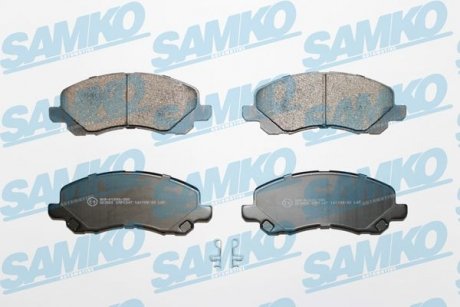 Тормозные колодки, дисковый тормоз (набор) SAMKO 5SP1347