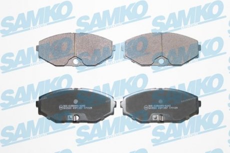 КОЛОДКИ ТОРМОЗНЫЕ ДИСКОВЫЕ SAMKO 5SP1357