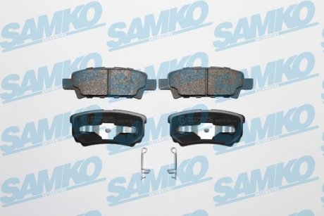 Тормозные колодки, дисковый тормоз (набор) SAMKO 5SP1373 (фото 1)