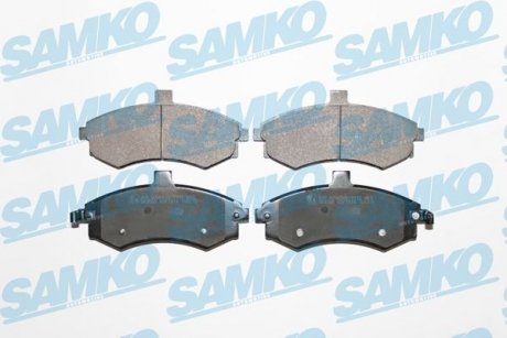 Тормозные колодки, дисковый тормоз (набор) SAMKO 5SP1374 (фото 1)