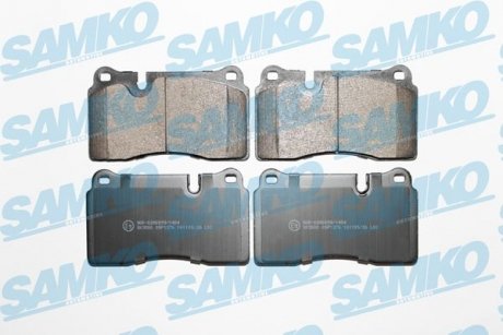 Тормозные колодки, дисковый тормоз (набор) SAMKO 5SP1376
