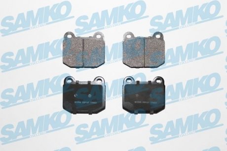 Тормозные колодки, дисковый тормоз (набор) SAMKO 5SP137