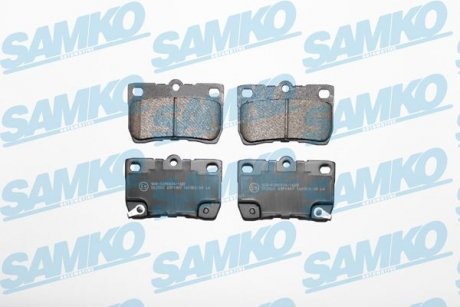 Тормозные колодки, дисковый тормоз (набор) SAMKO 5SP1407