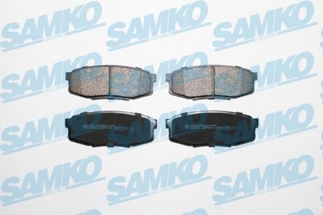 Гальмівні колодки, дискове гальмо (набір) SAMKO 5SP1419