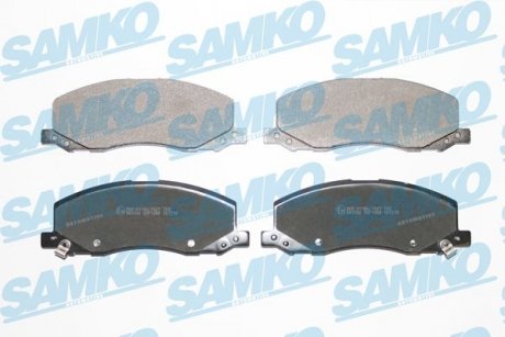 Тормозные колодки, дисковый тормоз (набор) SAMKO 5SP1468